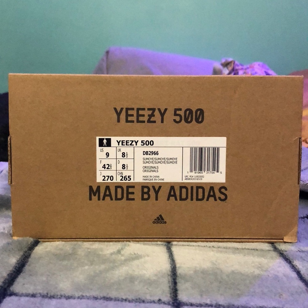 Adidas Yeezy 500 Super Moon Yellow Men’s Size 9
